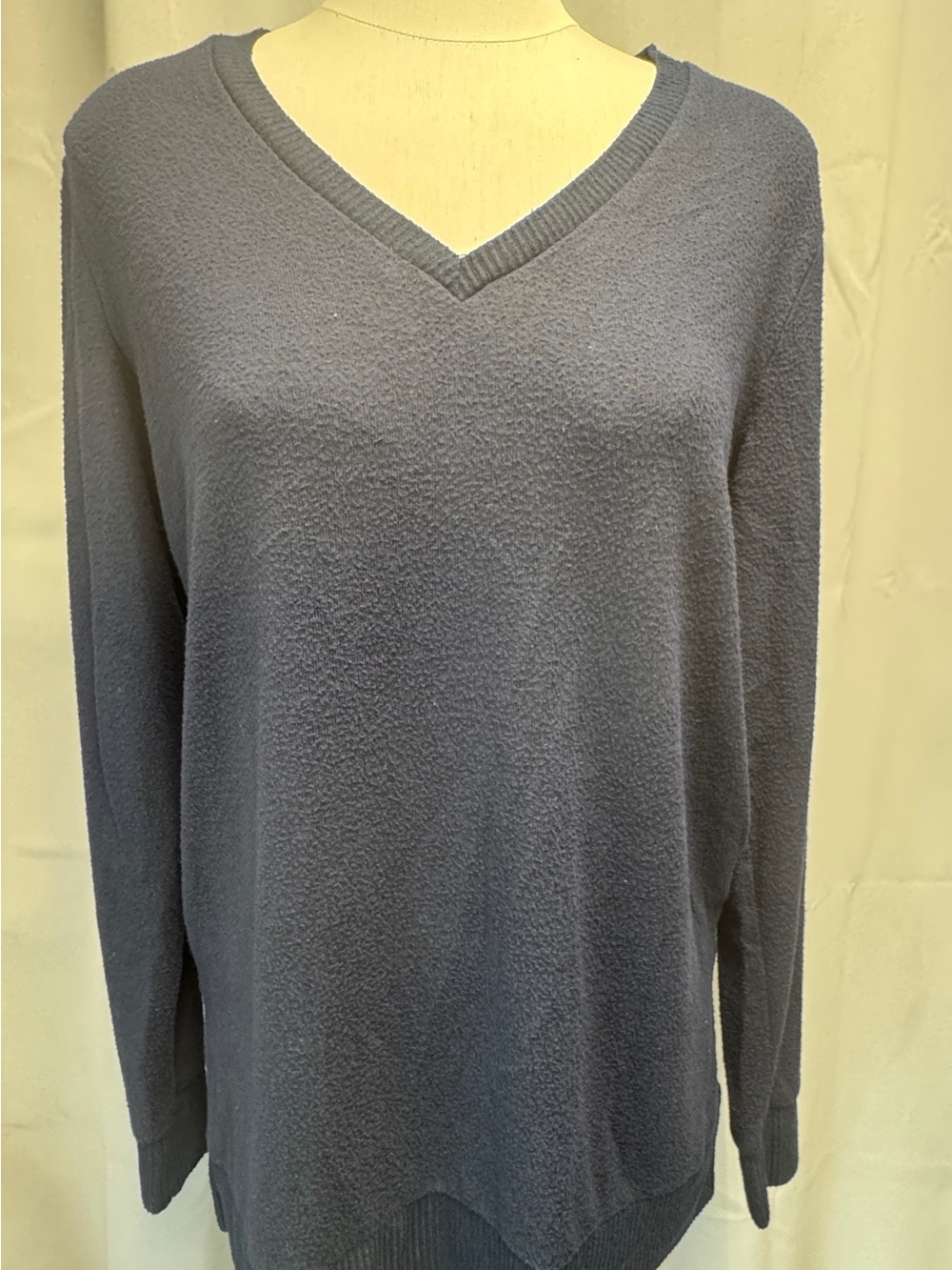 Lucky Brand Blue Knit Top